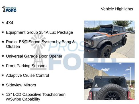 Used 2022 Ford Bronco Wildtrak AWD/4WD image 5