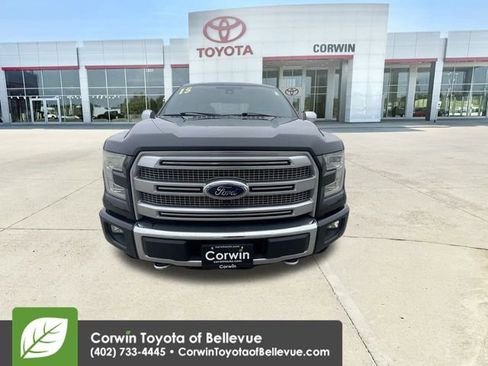 Used 2015 Ford F150 Platinum w/ Equipment Group 701A Luxury image 3