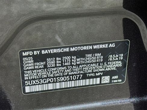 Used 2025 BMW X3 xDrive30i w/ Convenience Package image 31