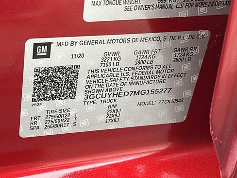 Used 2021 Chevrolet Silverado 1500 High Country image 36