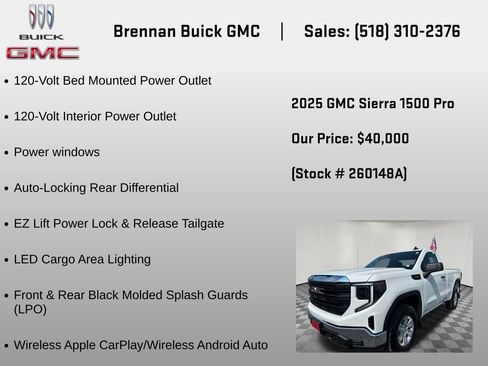 Certified 2025 GMC Sierra 1500 Pro w/ Pro Value Package AWD/4WD image 18
