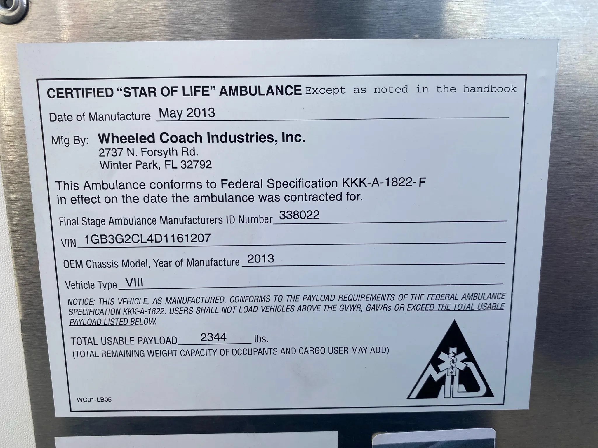 Used 2013 Chevrolet Express 3500 w/ Ambulance Package RWD image 36
