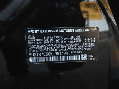 Used 2019 BMW X3 sDrive30i w/ Driving Assistance Package image 38