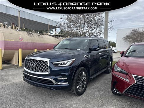 Used 2019 INFINITI QX80 Luxe w/ 22" Wheel Package image 1