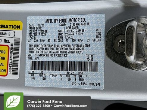 New 2026 Ford Bronco Sport Big Bend AWD/4WD image 31