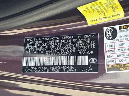 Used 2013 Scion iQ FWD image 30