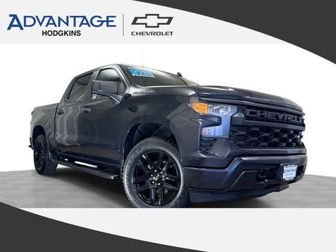 Certified 2023 Chevrolet Silverado 1500 Custom AWD/4WD image 1