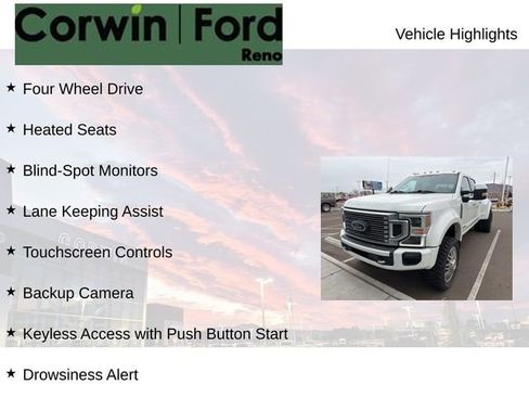 Used 2020 Ford F450 Platinum w/ FX4 Off-Road Package image 8