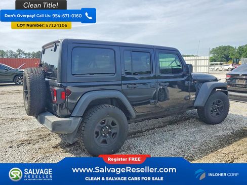 Used 2019 Jeep Wrangler Unlimited Sport AWD/4WD image 4
