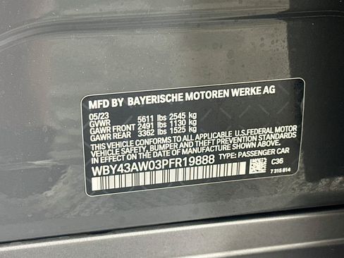 Used 2023 BMW i4 eDrive35 w/ Premium Package RWD image 12