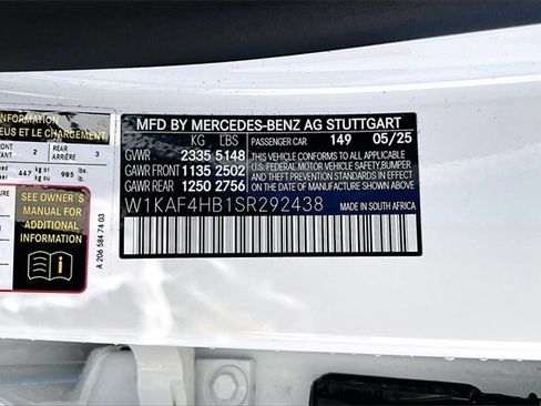 Certified 2025 Mercedes-Benz C 300 4MATIC Sedan image 22