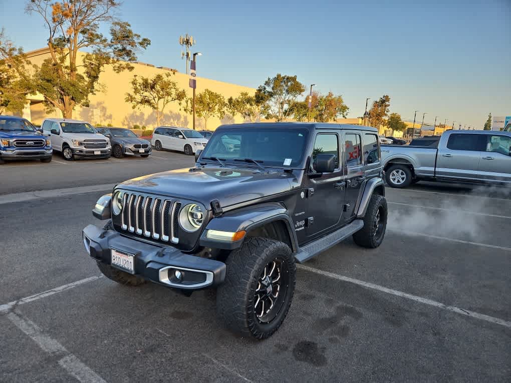 Used 2020 Jeep Wrangler Unlimited Sahara AWD/4WD image 1