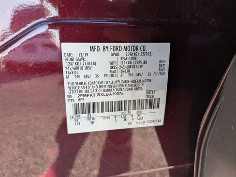 Used 2020 Ford Edge SEL w/ Convenience Package FWD image 36