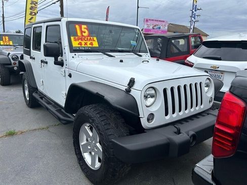 Used 2015 Jeep Wrangler Unlimited Sport w/ Quick Order Package 24S AWD/4WD image 38