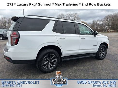 Used 2024 Chevrolet Tahoe Z71 w/ Luxury Package AWD/4WD image 3