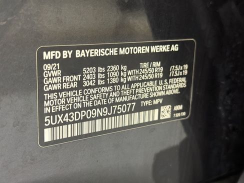 Used 2022 BMW X3 sDrive30i w/ Premium Package RWD image 22
