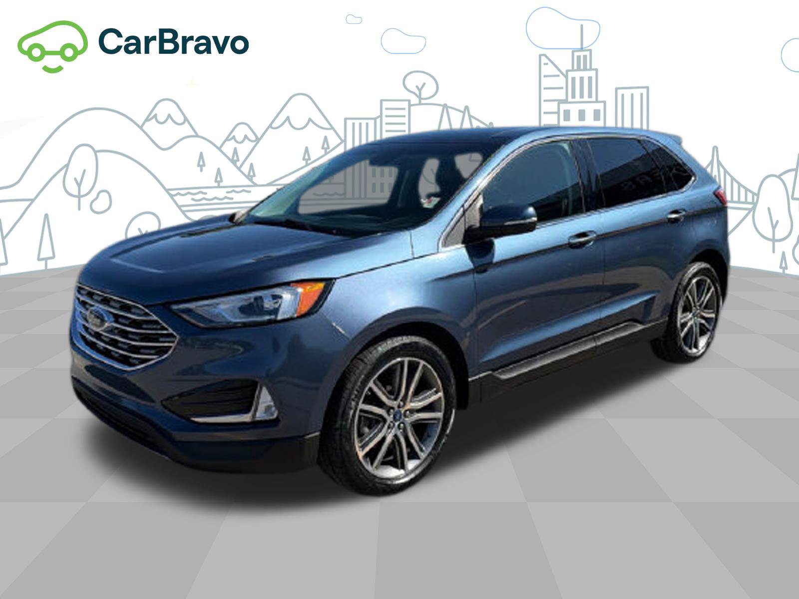 Used 2019 Ford Edge Titanium w/ Cold Weather Package AWD/4WD image 1