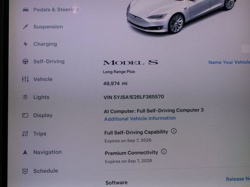 Used 2020 Tesla Model S Long Range AWD/4WD image 17