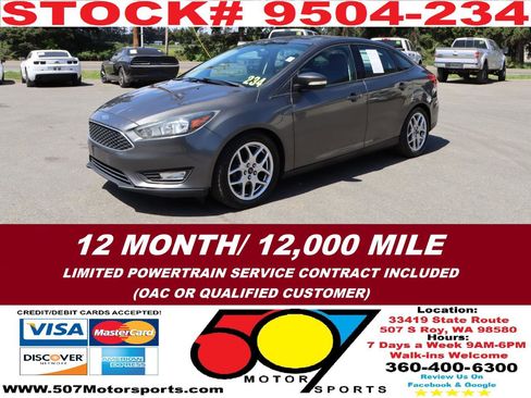Used 2015 Ford Focus SE w/ Equipment Group 201A FWD image 2