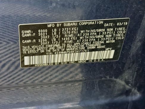Used 2019 Subaru Ascent Limited AWD/4WD image 40