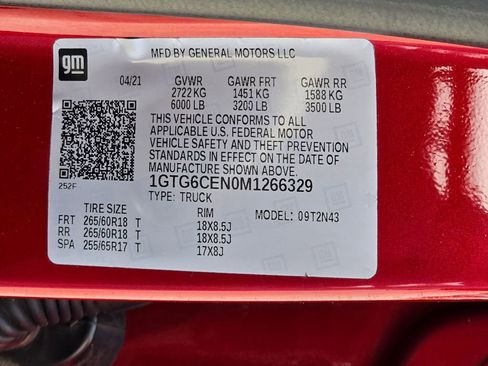 Used 2021 GMC Canyon Elevation w/ Trailering Package AWD/4WD image 53