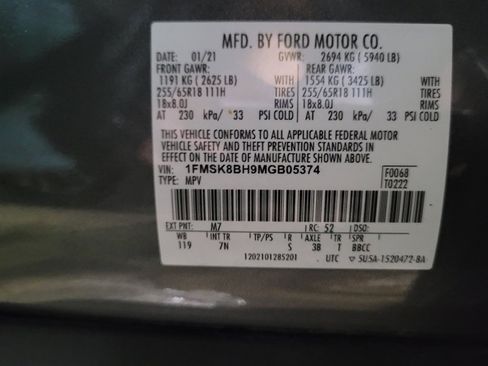 Used 2021 Ford Explorer 4WD image 33