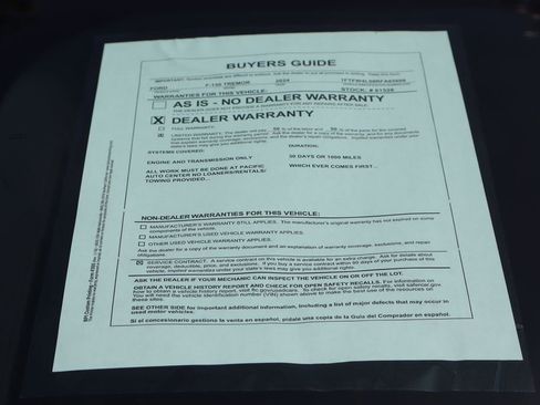 Used 2024 Ford F150 Tremor w/ Equipment Group 402A High AWD/4WD image 59
