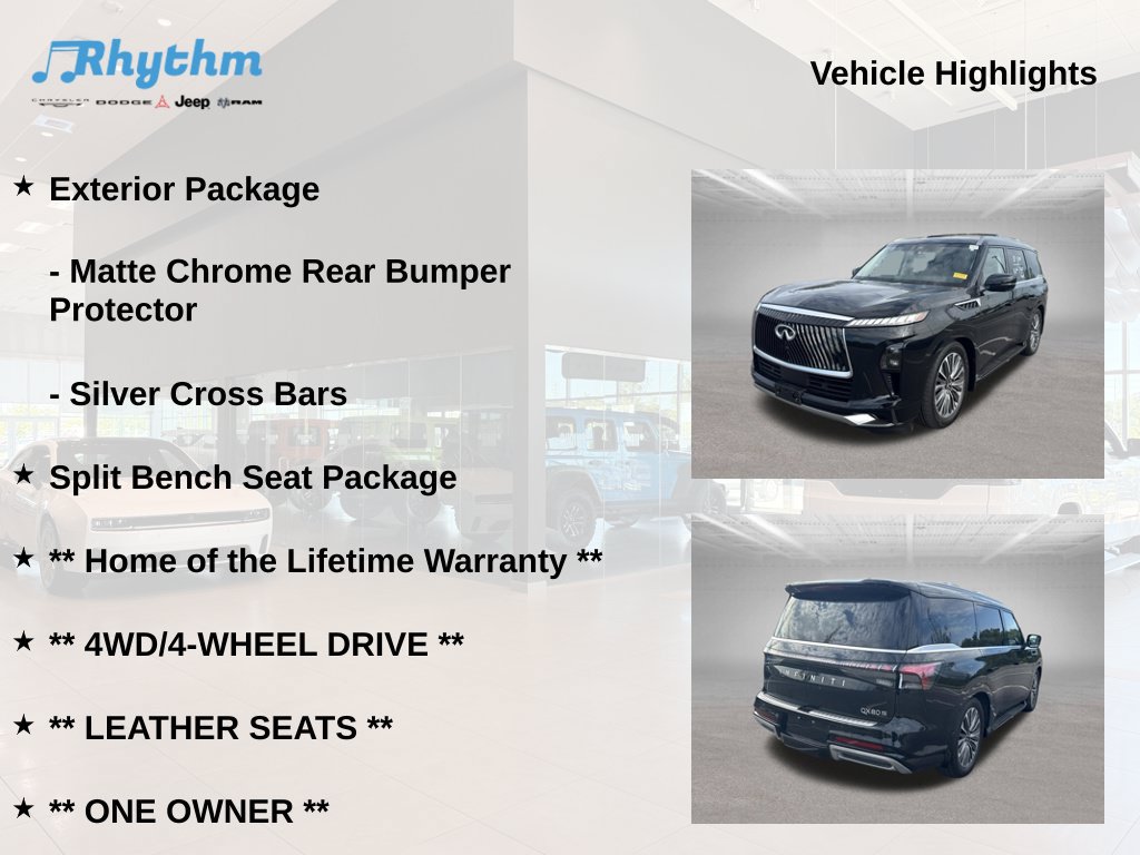 Used 2025 INFINITI QX80 Sensory w/ Exterior Package AWD/4WD image 5