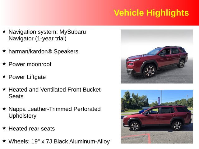 New 2026 Subaru Outback Touring XT AWD/4WD image 3