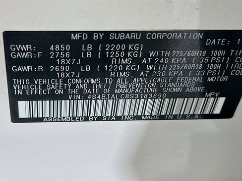 Used 2025 Subaru Outback Onyx Edition image 12