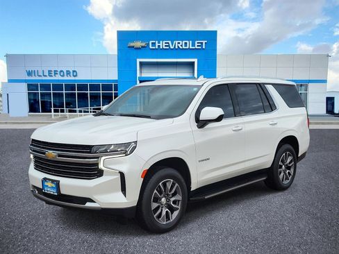 Used 2021 Chevrolet Tahoe LT w/ Rear Media and Nav Package image 1