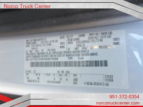 Used 2017 Ford Transit 150 130 Low Roof image 16