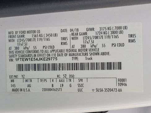 Used 2018 Ford F150 XL w/ Equipment Group 101A Mid image 33