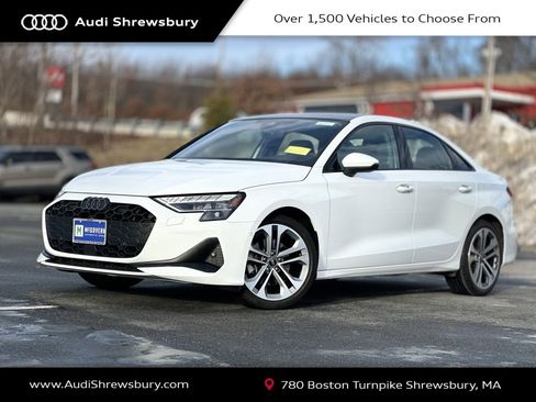 Certified 2025 Audi A3 2.0T Premium w/ Black Optic Package image 1