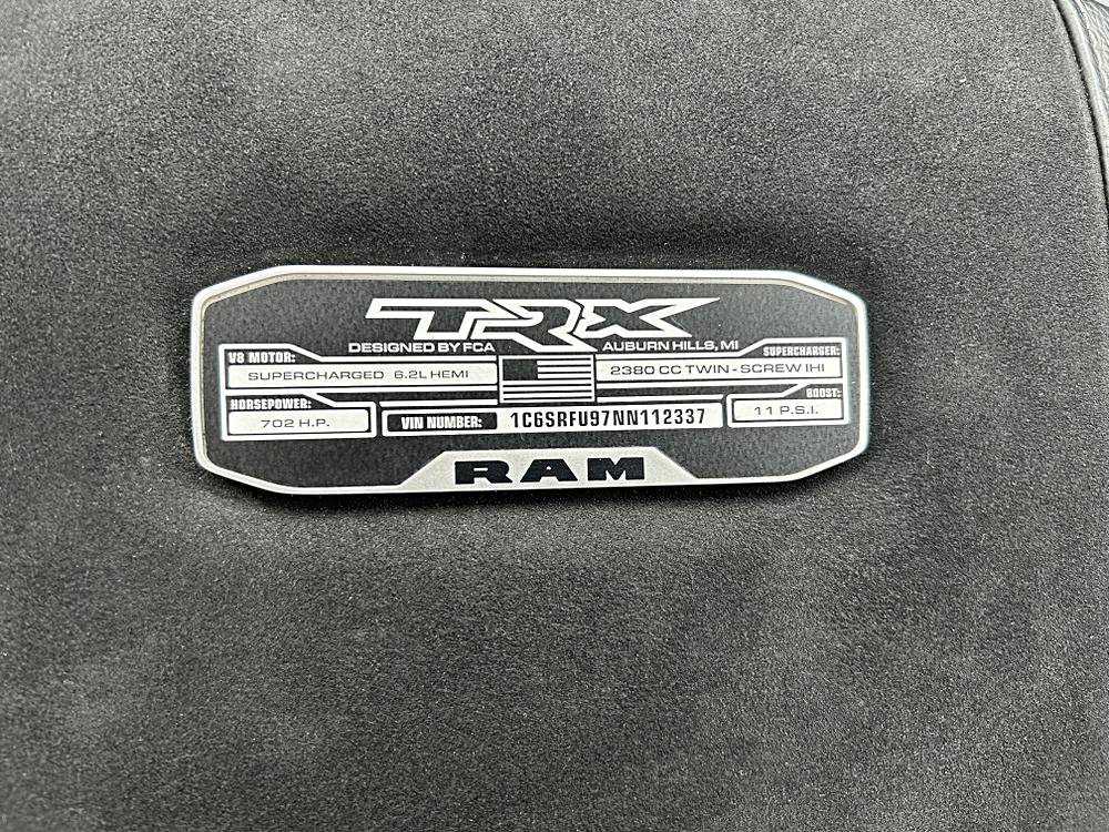 Used 2022 RAM 1500 TRX w/ TRX Level 1 Equipment Group AWD/4WD image 9