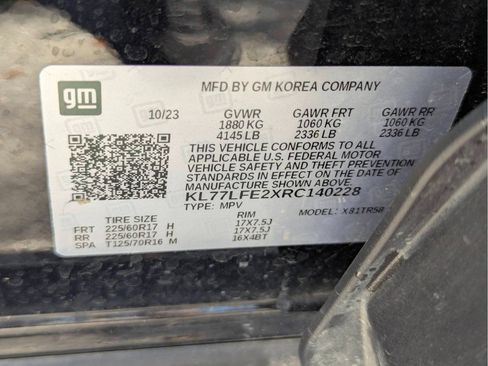 Used 2024 Chevrolet Trax LS w/ LS Convenience Package FWD image 37