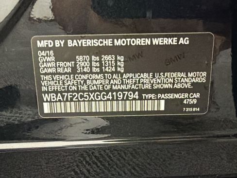 Used 2016 BMW 750i xDrive AWD/4WD image 26