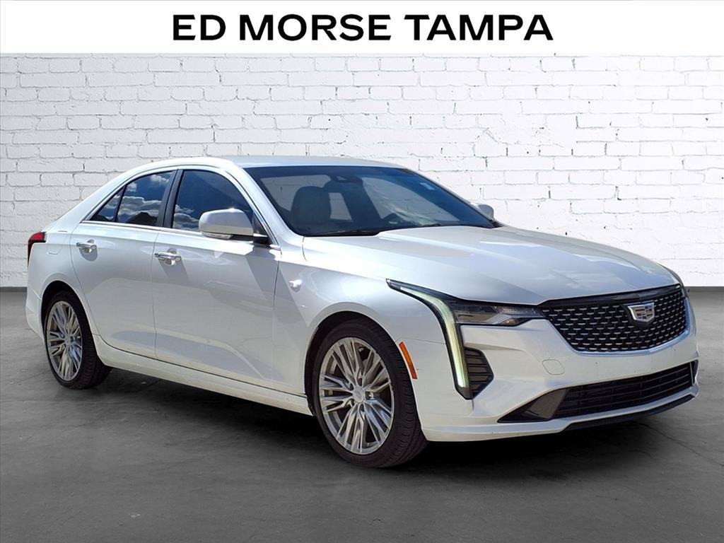 Used 2021 Cadillac CT4 Premium Luxury w/ Climate Package RWD image 5
