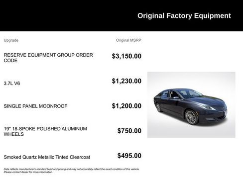 Used 2013 Lincoln MKZ FWD image 9