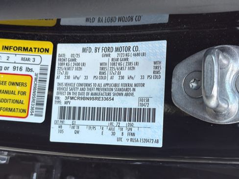 Used 2025 Ford Bronco Sport Big Bend AWD/4WD image 30
