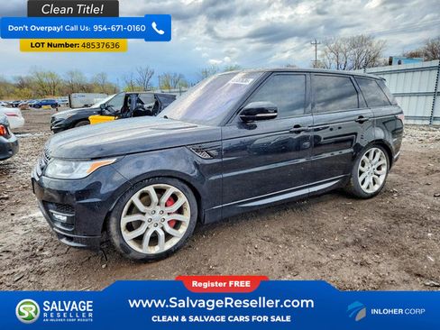 Used 2016 Land Rover Range Rover Sport Supercharged AWD/4WD image 1