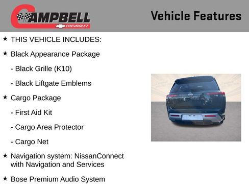 Used 2024 Nissan Pathfinder Platinum w/ Black Appearance Package image 5