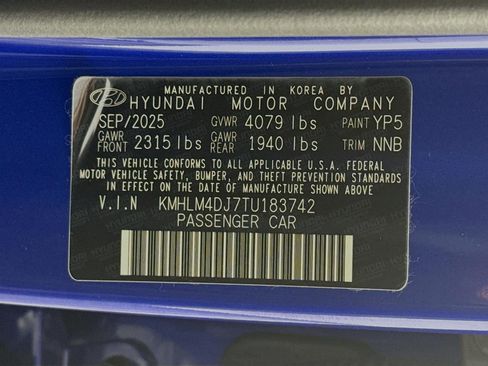 New 2026 Hyundai Elantra Sport w/ Cargo Package image 30