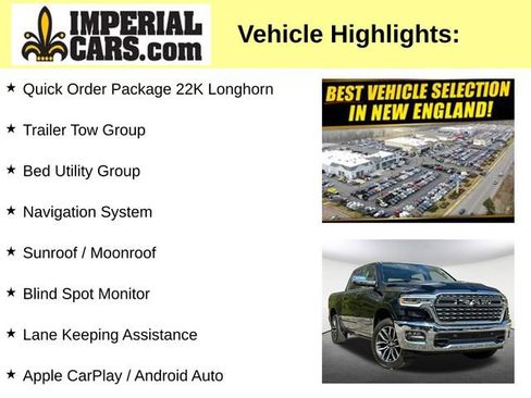 Used 2025 RAM 1500 Limited w/ Trailer Tow Group AWD/4WD image 7