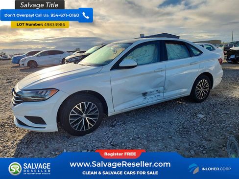 Used 2021 Volkswagen Jetta SE w/ SE Cold Weather Package FWD image 1