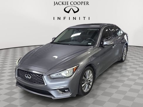 Certified 2019 INFINITI Q50 Luxe w/ Cargo Package (L96) AWD/4WD image 1