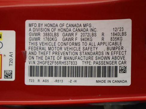 Used 2024 Honda Civic Sport image 47