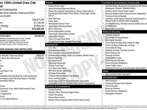 Used 2022 RAM 1500 Limited w/ (RED) Edition image 10