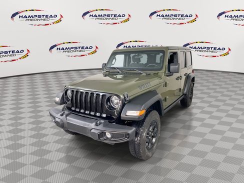 Used 2021 Jeep Wrangler Unlimited Sport image 1