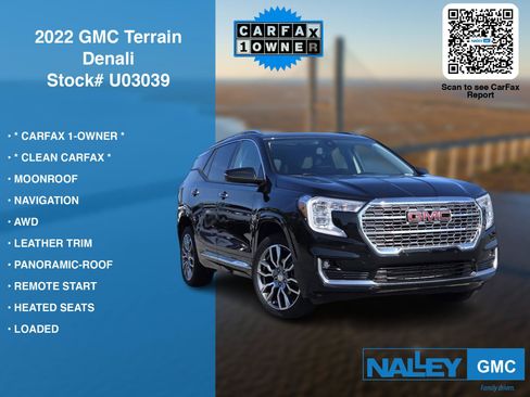 Used 2022 GMC Terrain Denali AWD/4WD image 7